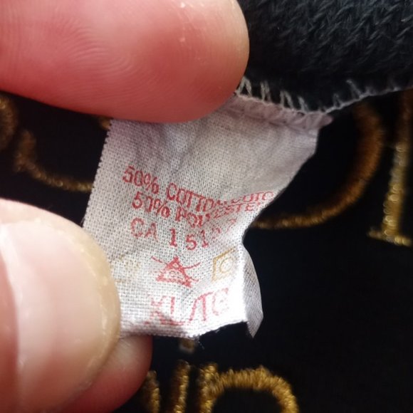 Vintage 1990s Obsession Calvin Klein Embroidered Crew Neck Sweater UNISEX - Picture 14 of 15